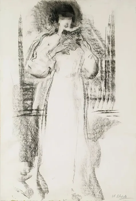 Framed Print : Female Figure, c1903-1937. Creator: Francis Campbell Bolleau Cadell Framed Print : Female Figure, c1903-1937. Creator: Francis Campbell Bolleau Cadell