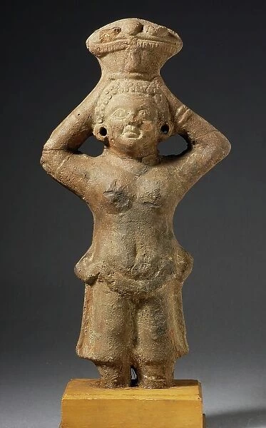 Female Figure Carrying a Basket, 1st century BCE-2nd century CE. Creator: Unknown
