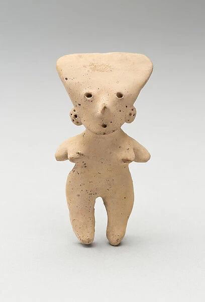 Female Figure with Incised Features and Triangular Head, 100 B. C.  /  A. D. 300