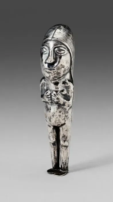 Framed Print : Female Figurine, A. D. 1450 / 1532. Creator: Unknown Framed Print : Female Figurine, A. D. 1450 / 1532. Creator: Unknown
