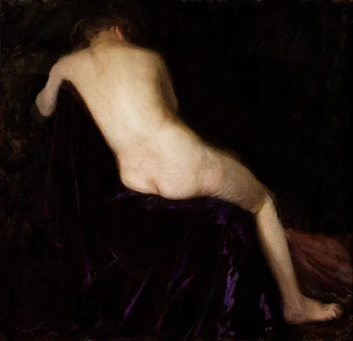 Framed Print : Female Nude, 1907. Creator: Leon Wyczolkowski Framed Print : Female Nude, 1907. Creator: Leon Wyczolkowski