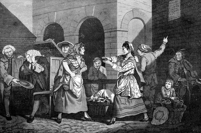 Framed Print : The Female Orators, 1768. Artist: Rennoldson Framed Print : The Female Orators, 1768. Artist: Rennoldson