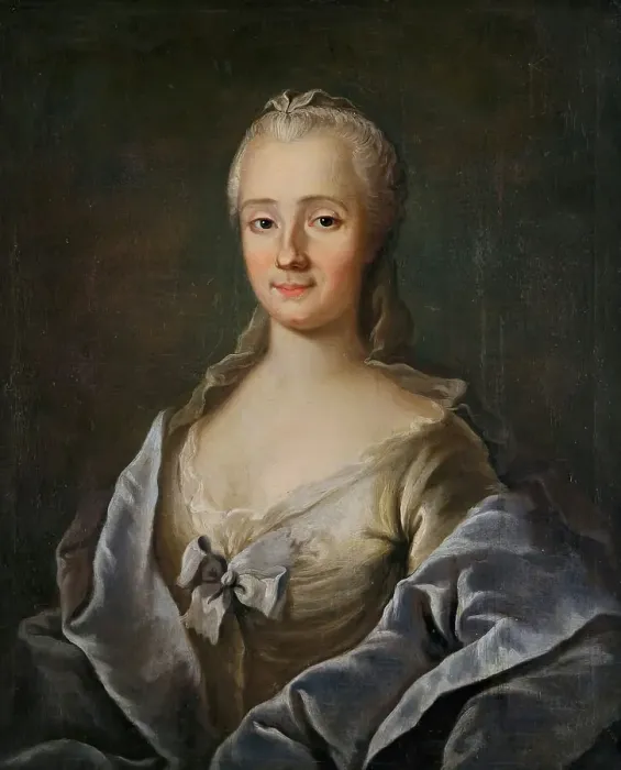 Framed Print : Female portrait, (c1770s). Creator: Per Krafft the Elder Framed Print : Female portrait, (c1770s). Creator: Per Krafft the Elder