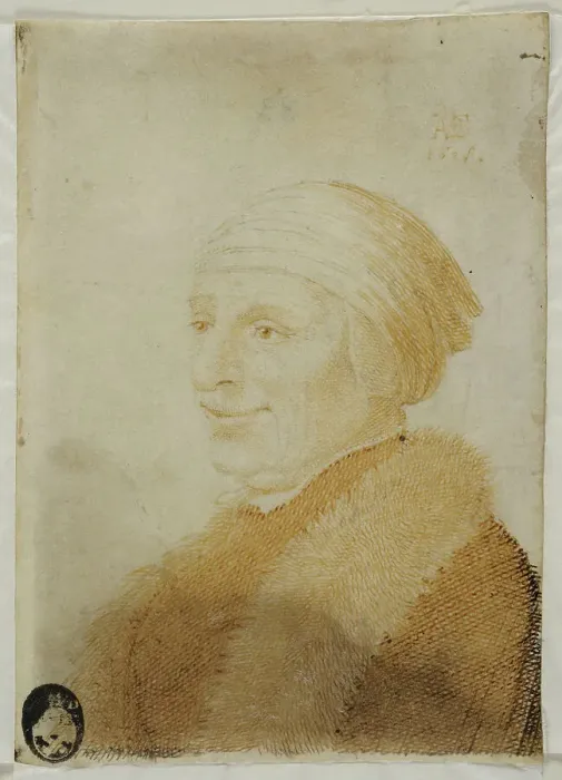 Framed Print : Female portrait. Creator: Jan van de Velde II Framed Print : Female portrait. Creator: Jan van de Velde II