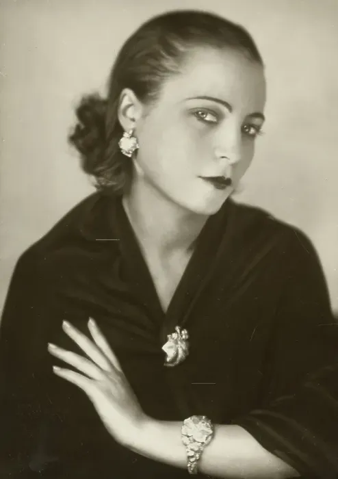 Framed Print : Female Portrait, French, about 1925. Creator: Yva Framed Print : Female Portrait, French, about 1925. Creator: Yva
