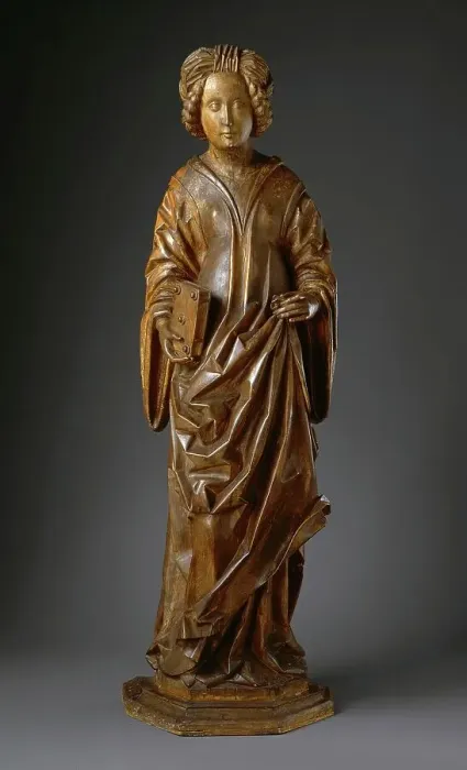 Framed Print : Female Saint (Saint Mary Magdalene), c.1510. Creator: Unknown Framed Print : Female Saint (Saint Mary Magdalene), c.1510. Creator: Unknown