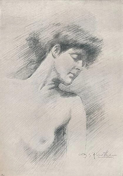 Female Study, c1895, (1897). Artist: Robert Fowler