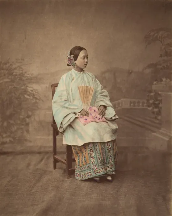 Framed Print : Femme du Lanxchow, 1870s. Creator: Unknown Framed Print : Femme du Lanxchow, 1870s. Creator: Unknown