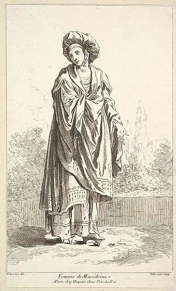 Femme de Macedoine, from Recueil de diverses fig. res etrangeres Inventé