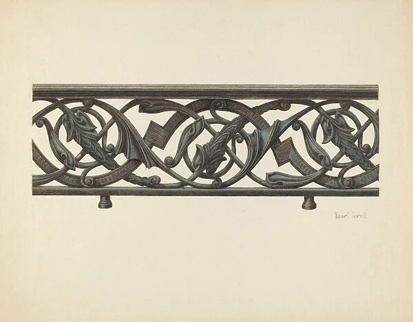 Fence, 1935  /  1942. Creator: Pearl Torell