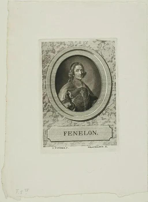Framed Print : Fenelon, n.d. Creator: Jean-Baptiste de Grateloup Framed Print : Fenelon, n.d. Creator: Jean-Baptiste de Grateloup