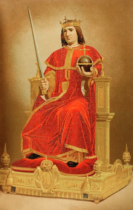 Framed Print : Ferdinand III of Leon and Castile, called the Saint (1199 / 1201-1252), King of Castile... 1889. Creator: Unknown Framed Print : Ferdinand III of Leon and Castile, called the Saint (1199 / 1201-1252), King of Castile... 1889. Creator: Unknown