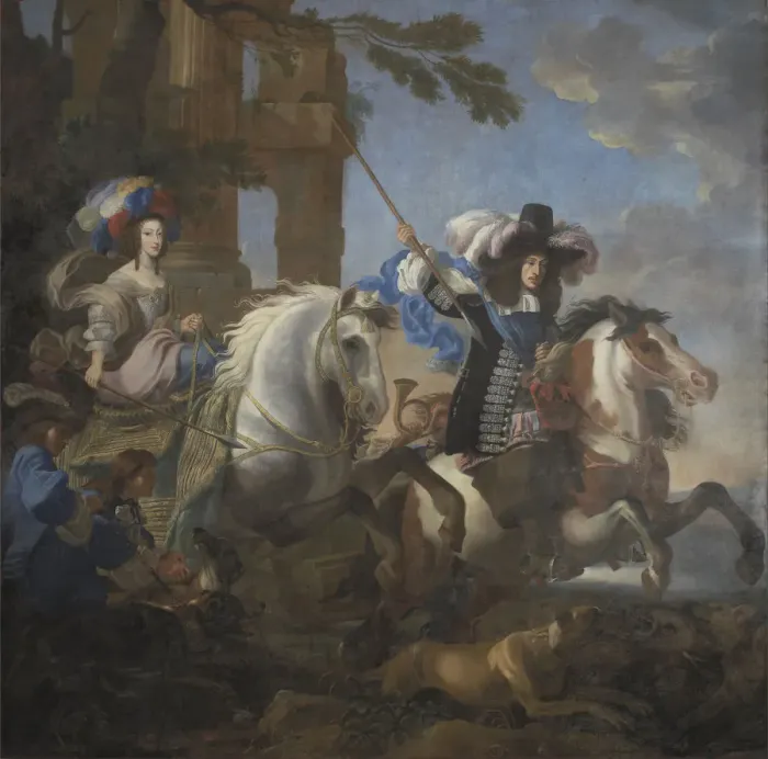 Framed Print : Ferdinand Maria, Elector of Bavaria and Henriette Adelaide of Savoy. Artist: Miel, Jan (1599-1664) Framed Print : Ferdinand Maria, Elector of Bavaria and Henriette Adelaide of Savoy. Artist: Miel, Jan (1599-1664)