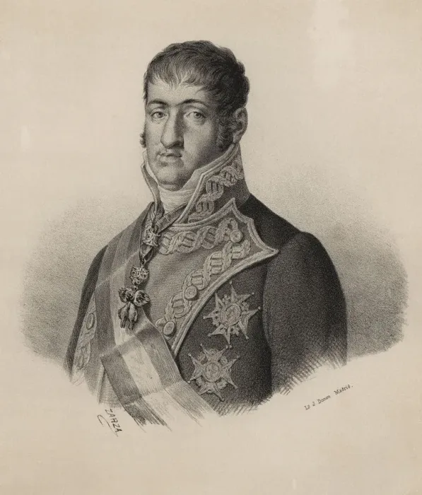 Framed Print : Ferdinand VII (1784-1833), third son of Charles III. King of Spain from 1808-1833 Framed Print : Ferdinand VII (1784-1833), third son of Charles III. King of Spain from 1808-1833