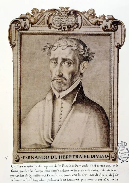 Framed Print : Fernando de Herrera El Divino (1534-1597), Spanish poet Framed Print : Fernando de Herrera El Divino (1534-1597), Spanish poet