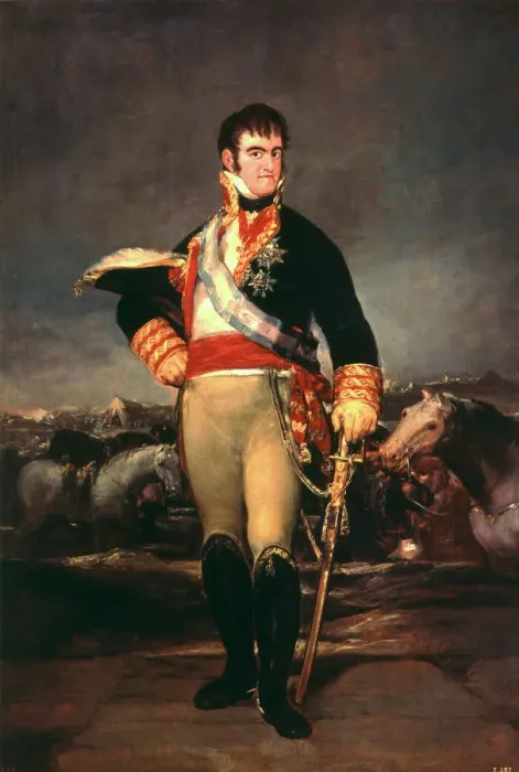 Framed Print : Fernando VII. (1784-1833), King of Spain. (1808-1833) Framed Print : Fernando VII. (1784-1833), King of Spain. (1808-1833)