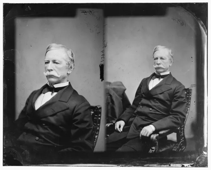 Framed Print : Fernando Wood of New York, 1865-1880. Creator: Unknown