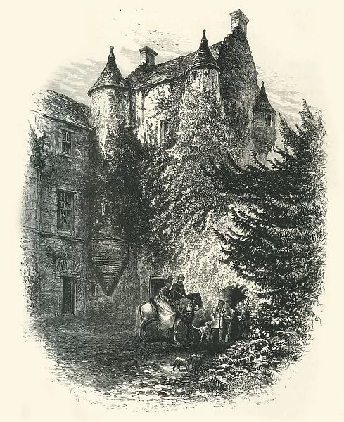 Fernichurst Castle, c1870