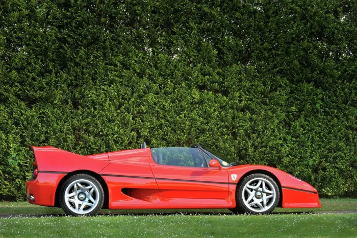 Framed Print : Ferrari F50 1996. Artist: Simon Clay Framed Print : Ferrari F50 1996. Artist: Simon Clay