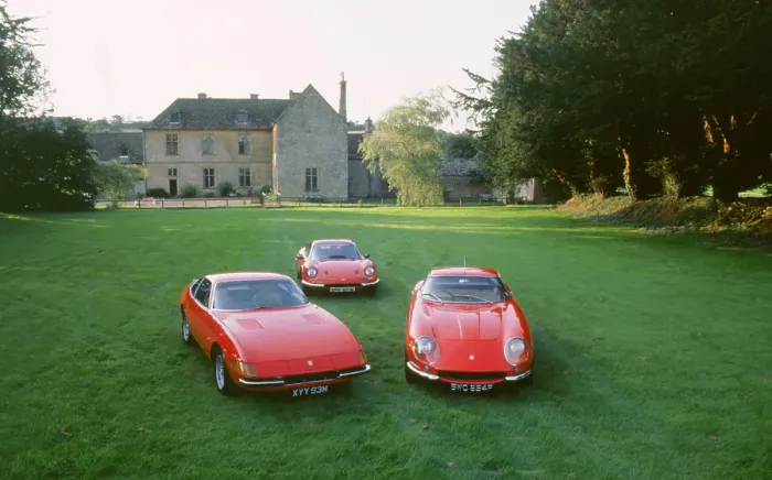 Framed Print : Ferrari group. Ferari Daytona 365GTB, 246 Dino and 275 GTB Framed Print : Ferrari group. Ferari Daytona 365GTB, 246 Dino and 275 GTB