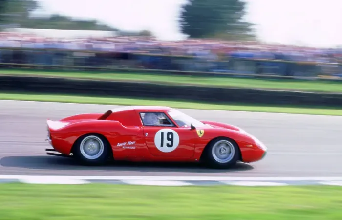 Framed Print : Ferrari races, 1998 Goodwood revival Framed Print : Ferrari races, 1998 Goodwood revival