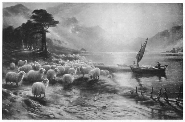The Ferry on the Loch, c1890, (1911). Artist: Joseph Farquharson