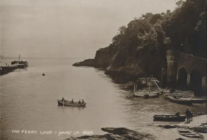 Framed Print : The Ferry Looe, 1927. Artist: Judges Ltd Framed Print : The Ferry Looe, 1927. Artist: Judges Ltd