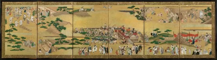 Framed Print : Festival Scenes, 1615-99. Creator: Unknown Framed Print : Festival Scenes, 1615-99. Creator: Unknown