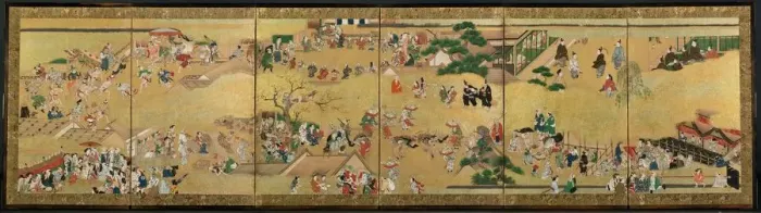 Framed Print : Festival Scenes, 1615-99. Creator: Unknown Framed Print : Festival Scenes, 1615-99. Creator: Unknown