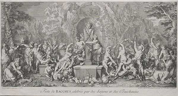 The Four Festivals: Festival of Bacchus. Creator: Claude Gillot (French, 1673-1722)