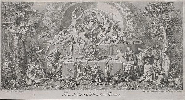 The Four Festivals: Festival of Faune. Creator: Claude Gillot (French, 1673-1722)