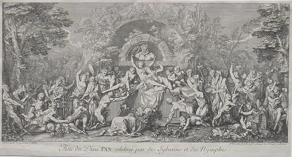The Four Festivals: Festival of the God Pan. Creator: Claude Gillot (French, 1673-1722)