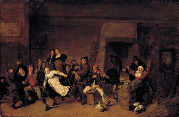 Festive Scene, ca. 1650. Creator: Jan Miense Molenaer