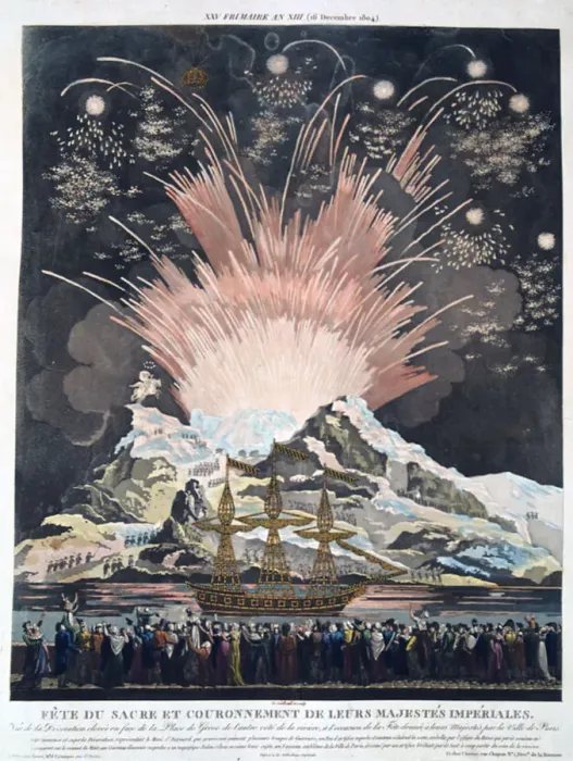Framed Print : The Festivities of the Coronation, Paris, 2nd December 1804, 19th century Framed Print : The Festivities of the Coronation, Paris, 2nd December 1804, 19th century