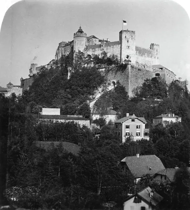 Framed Print : Festung Hohensalzburg, Salzburg, Austria, c1900s. Artist: Wurthle & Sons Framed Print : Festung Hohensalzburg, Salzburg, Austria, c1900s. Artist: Wurthle & Sons
