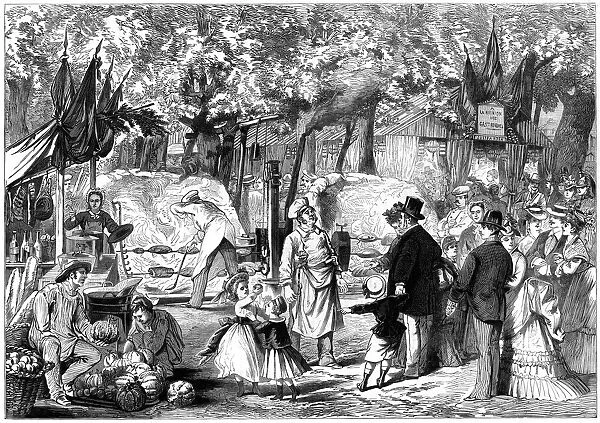 The Fete des Loges, St-Germain-en-Laye, France, 1874