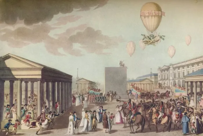 Framed Print : Fete Du Sacre Et Couronnement De Leurs Majetes Imperiales, 1804, (1920). Creator: Unknown Framed Print : Fete Du Sacre Et Couronnement De Leurs Majetes Imperiales, 1804, (1920). Creator: Unknown