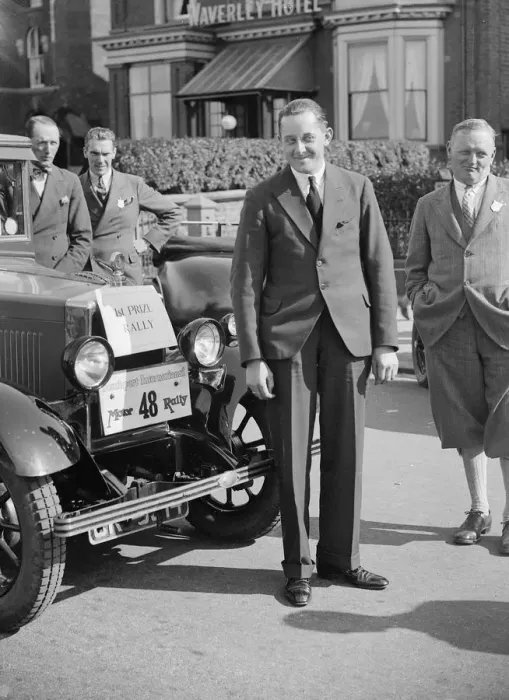 Framed Print : FF Austin with his winning Morris Cowley at the Southport Rally, 1928. Artist: Bill Brunell Framed Print : FF Austin with his winning Morris Cowley at the Southport Rally, 1928. Artist: Bill Brunell