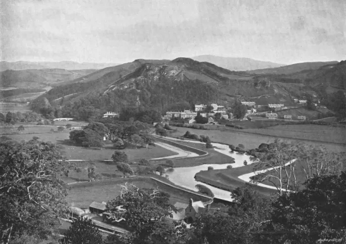 Framed Print : Ffestiniog Valley, c1900. Artist: Carl Norman Framed Print : Ffestiniog Valley, c1900. Artist: Carl Norman