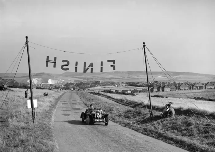 Framed Print : Fiat Balilla of F Andrews competing at the Bugatti Owners Club Lewes Speed Trials, Sussex, 1937 Framed Print : Fiat Balilla of F Andrews competing at the Bugatti Owners Club Lewes Speed Trials, Sussex, 1937