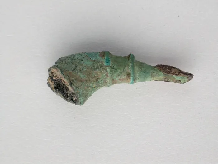 Framed Print : Fibula Fragment, Geometric Period (800-600 BCE). Creator: Unknown Framed Print : Fibula Fragment, Geometric Period (800-600 BCE). Creator: Unknown