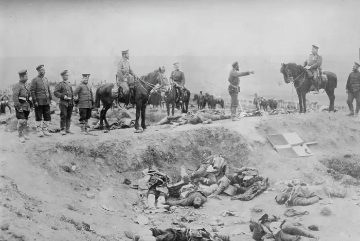 Framed Print : On field of battle, Adrianople, (1912?). Creator: Bain News Service Framed Print : On field of battle, Adrianople, (1912?). Creator: Bain News Service