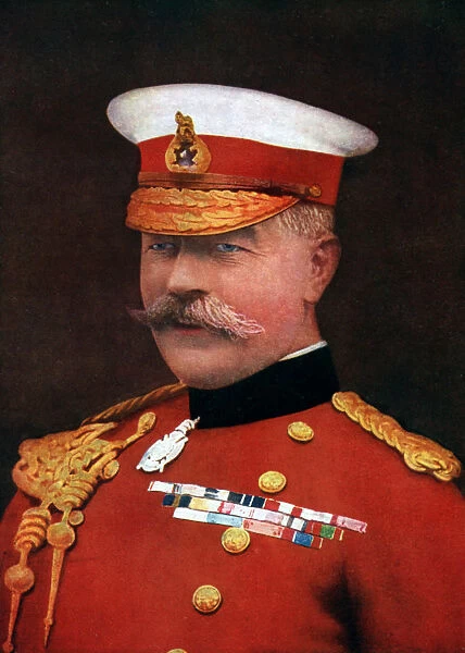 Field Marshal Earl Kitchener of Khartoum, Secretary for War, 1914-1916, (c1920). Artist: Russell & Sons