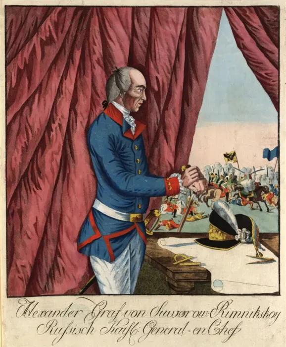 Framed Print : Field Marshal Generalissimo Prince Alexander Suvorov (1729-1800), c. 1790 Framed Print : Field Marshal Generalissimo Prince Alexander Suvorov (1729-1800), c. 1790