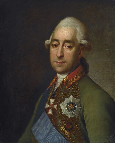 Field Marshal Prince Alexander Alexandrovich Prozorovsky (1732-1809). Artist: Levitsky, Dmitri Grigorievich (1735-1822)