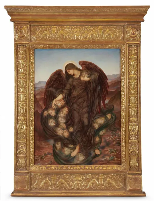 Framed Print : The Field Of The Slain, c1914-16. Creator: Mary Evelyn de Morgan Framed Print : The Field Of The Slain, c1914-16. Creator: Mary Evelyn de Morgan