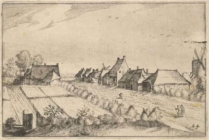 Framed Print : Fields and a Road, plate 8 from Regiunculae et Villae Aliquot Ducatus Brabantiae, ca. 1610 Framed Print : Fields and a Road, plate 8 from Regiunculae et Villae Aliquot Ducatus Brabantiae, ca. 1610