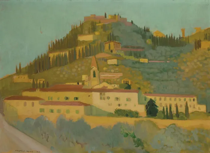 Framed Print : Fiesole, 1931. Creator: Denis, Maurice (1870-1943) Framed Print : Fiesole, 1931. Creator: Denis, Maurice (1870-1943)