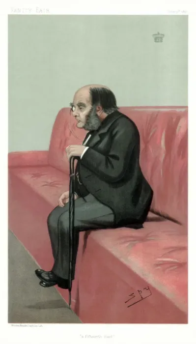 Framed Print : A Fifteenth Earl, the Earl of Moray, 1898. Artist: Spy
