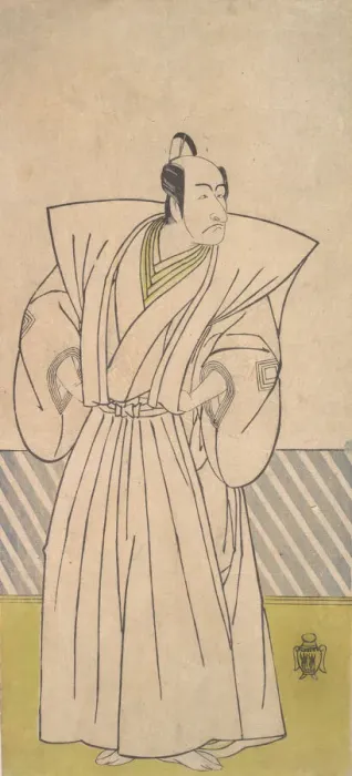Framed Print : The Fifth Ichikawa Danjuro as a Samurai of High Rank, late 18th century. Creator: Shunsho Framed Print : The Fifth Ichikawa Danjuro as a Samurai of High Rank, late 18th century. Creator: Shunsho